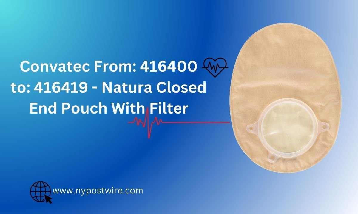 Convatec From 416400 to 416419 - Natura Closed End Pouch With Filter