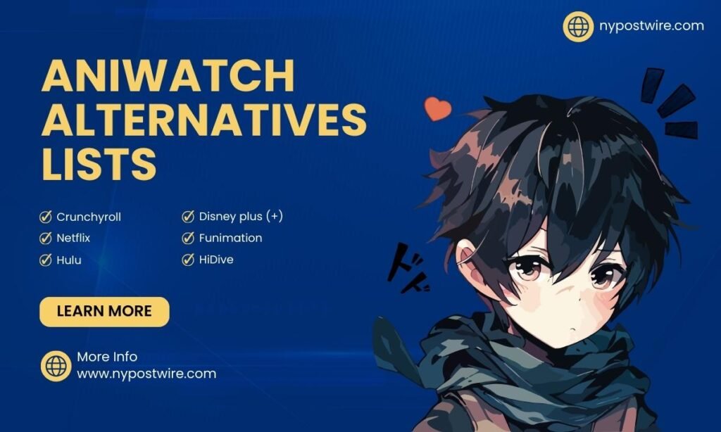 Aniwatch Alternatives Lists